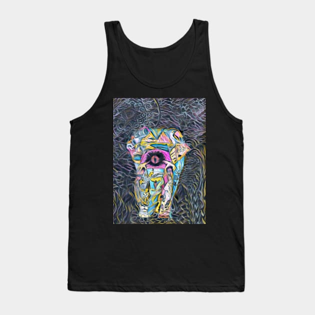 Elephant 11 Tank Top by Mr. Leon Artwork